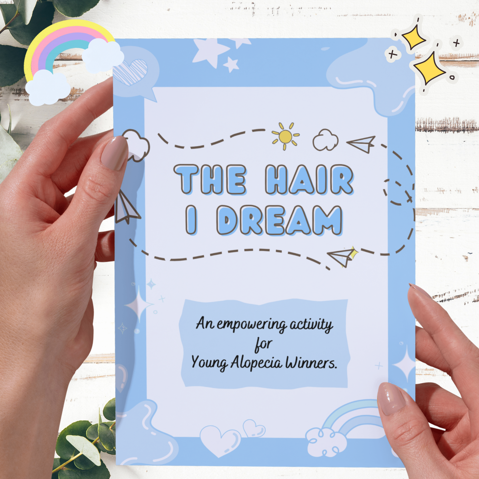 The Hair I Dream (Boys Version) - Hairstyles Activity Book for Kids